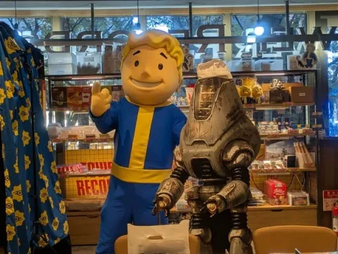 Fallout Themed Cafe Opens at TOWER RECORDS CAFE Omotesando