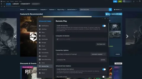 Steam's Pyrowave update targets streaming lag at a steep cost