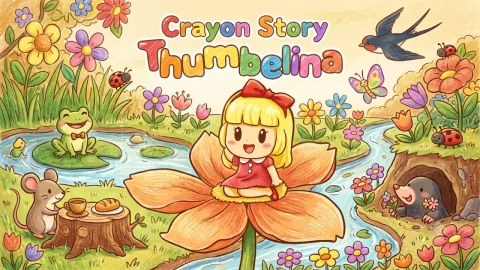 Crayon Story: Thumbelina