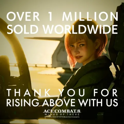 ACE COMBAT 8: WINGS OF THEVE Reaches One Million Units Sold Globally