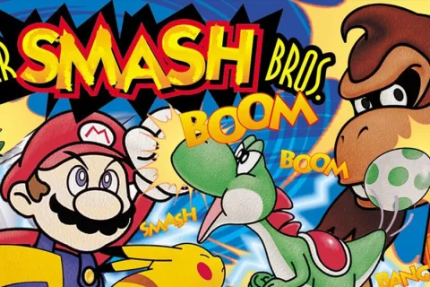 The Origins of Super Smash Bros. as Dragon King: The Fighting Game