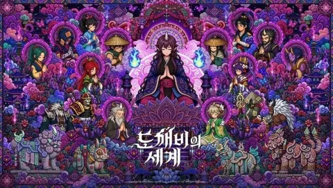 New Fantasy MMORPG "Ghost World" Launches in Korea, Create Your Own Unique Pixel Character