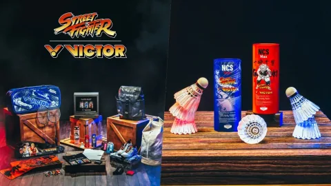 Badminton-Marke VICTOR kooperiert mit Street Fighter für eine aufregende gemeinsame Kollektion