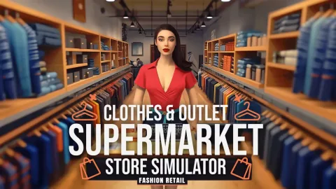 Clothes & Outlet Supermarket Store Simulator: Fashion Retail