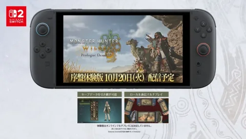 Monster Hunter Wilds Demo Announced for Nintendo Switch 2