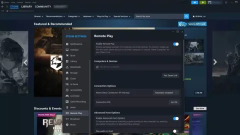 Valve Introduces Pyrowave for Steam Remote Play Beta
