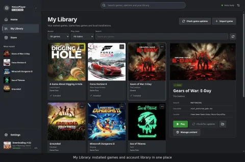 Xodus Nexus Launcher Brings Xbox Game Pass to SteamOS and Linux with Easy Management and Installs