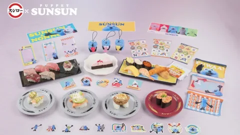Sushiro Taiwan Launches Collaboration Event With PUPPET SUNSUN Featuring Limited Menu and Merchandise