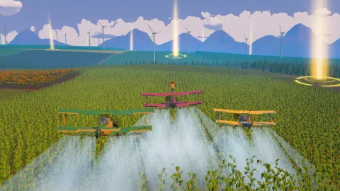 Harvest Skies: Crop Dusting Simulator Multiplayer Playtest Launches on Steam