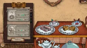 『Haunted Chocolatier』はまだ音沙汰なしですが、この奇妙なティーパーティーシミュレーターがその欲求を満たしてくれるかもしれません