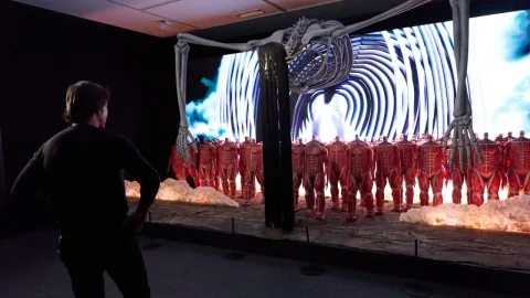 Tom Cruise Visits MAPPA Exhibition During Japan Promotional Tour