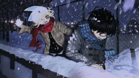La atmósfera de 'A Personal Winter', una novela visual corta sobre una 'noche' que un chico y su superior pasan en una ciudad nevada, es increíble. Las ilustraciones hechas a mano son súper lindas, pero a la vez algo efímeras