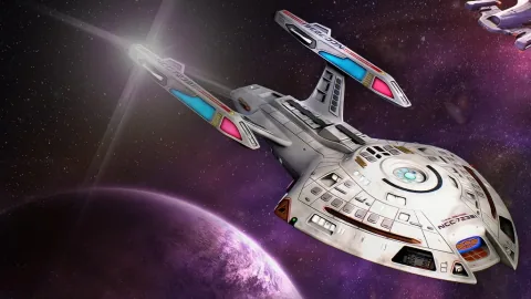 Star Trek: Voyager – Away Team โหมด Roguelite ฟรี 'Q's Trials' และ DLC 'The Delta Flyer' เปิดให้เล่นแล้ว
