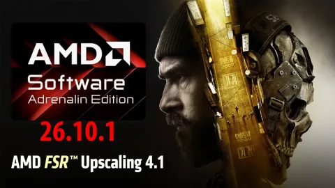AMD Software Adrenalin 26.10.1 WHQL 驱动程序发布