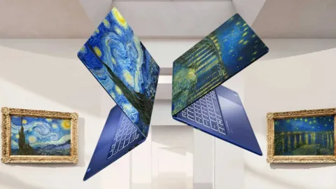 The MSI Prestige 14 Flip AI+ Vincent Van Gogh Edition Brings Iconic Paintings To Laptops