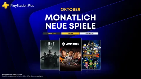 PlayStation Plus October Monthly Games Include F1 25, Hunt: Showdown 1896, and Earth Defense Force: World Brothers 2