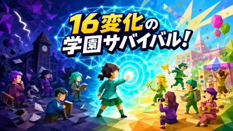 16変化の学園サバイバル！