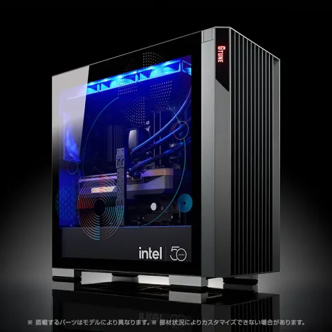 G TUNE FZ-I7G80 announced: 50 limited PCs celebrate Intel Japan's 50th anniversary
