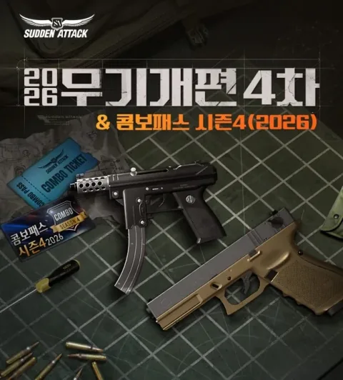 突击风暴，6种副武器性能调整