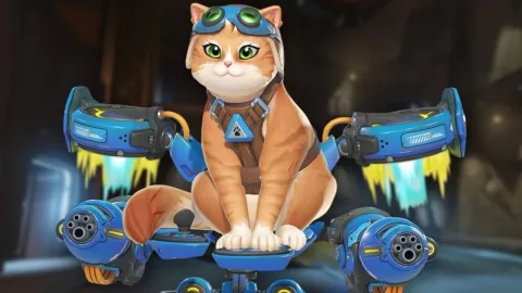 Overwatch Developers Acknowledged Jetpack Cat and Bastion Combo Was Terrifying Early On