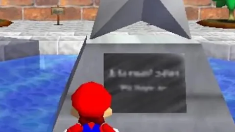 Super Mario 64 Plaque Mystery Subjected to New Analytical Approach