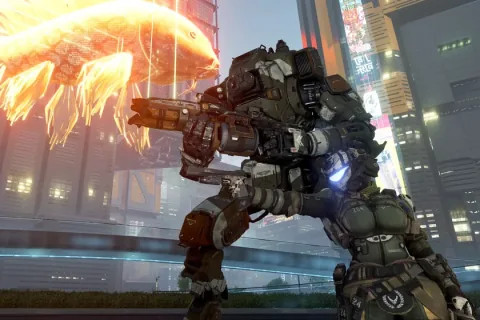 Modders Integrate Titanfall 2's BT-7274 into Cyberpunk 2077