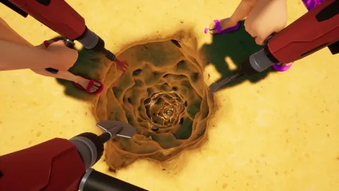 大ヒット穴掘りゲーム続編は「最大4人マルチ」、『A Game About Digging A Hole Together』12月4日配信へ。“変なオタカラ”ざっくざく、もちろん一人でも