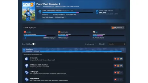 Valve Introduces Steam Achievement Sets to Improve Completion Tracking