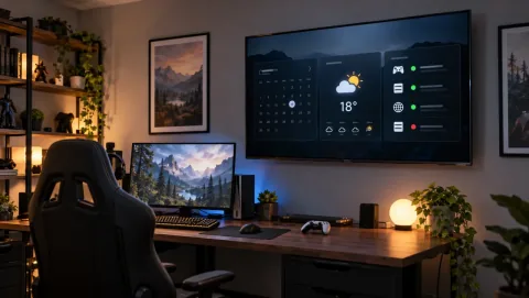 Turning the Spare TV in Your Gaming Room Into a Live Dashboard