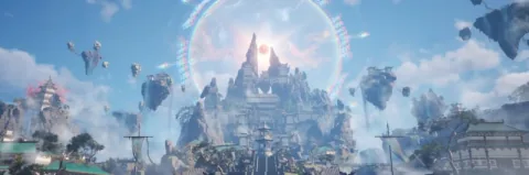 Myth of Empires Throne تقدم نظرة خاطفة على الجزر العائمة القادمة في الموسم الرابع