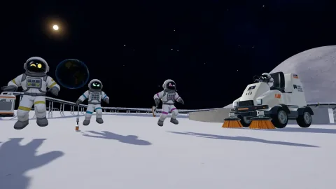 Moon Sweepers Launches on Steam for Lunar Cleanup Operations