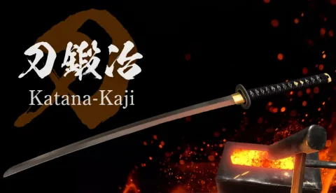 Schmiede-Simulator „Katakaji“, der japanische Schwerter aus Tamahagane-Stahl schmiedet, veröffentlicht am 9. Oktober eine Demo mit Lehmauftrag für die Härtelinie
