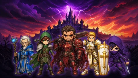 Idle Loot RPG Abyss Crawler Launches on iOS