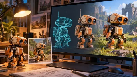 From Photo to Playable: A Practical Guide to Making Game-Ready 3D Models With AI