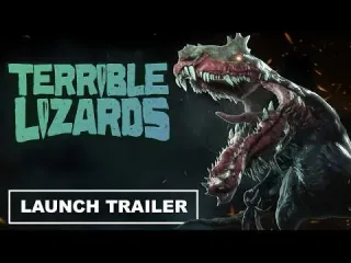 Terrible Lizards - Official Launch Trailer (Horror Parkour-Platformer)