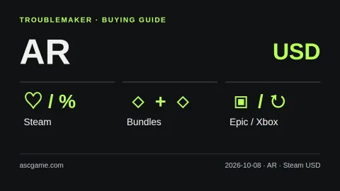 Argentina buying comparison: Steam USD, sales, bundles, giveaways and subscriptions. Original explanatory diagram, not a live price table.