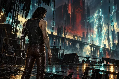 AI interpretation illustration — Seeing the past does not mean knowing the whole truth. This is a symbolic reconstruction based on public materials and is not an actual game screen.
