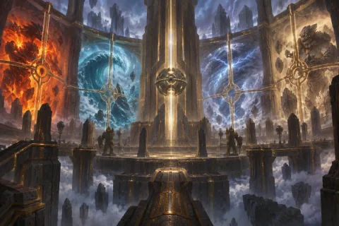 Chapter 2: The Reason the Elements Could Not Be Eradicated — This is an AI-generated illustration reconstructed based on public materials. It is not an official image.