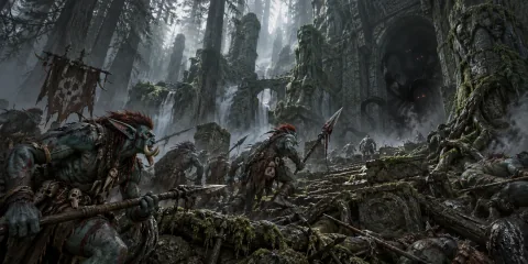 5. Serangan Terakhir di Hutan Timur Laut — Ini adalah ilustrasi buatan AI yang direkonstruksi berdasarkan materi publik. Ini bukan gambar resmi.