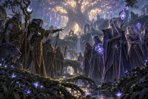 Chapter 1: Survived the Same War, But Could Not Choose the Same Path — This is an AI-generated illustration reconstructed based on public materials. It is not an official image.