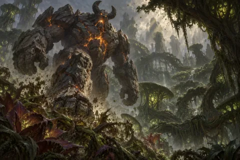 Chapter 1 · Even the Endlessly Growing Forest Had an End — This is an AI-generated illustration reconstructed based on public materials. It is not an official image.