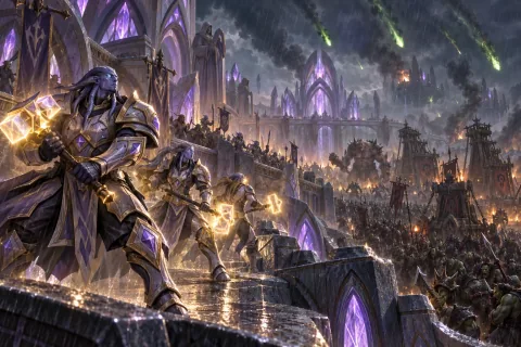 Chapter 6: Cities Fell and the Last Wall Remained — This is an AI-generated illustration reconstructed based on public materials. It is not an official image.