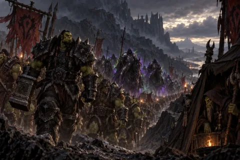 Chapter 7: The Horde Heading North Was Also Changing — This is an AI-generated illustration reconstructed based on public materials. It is not an official image.