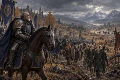 Chapter 1: The War That Saved the North Returned to the South — This is an AI-generated illustration reconstructed based on public materials. It is not an official image.