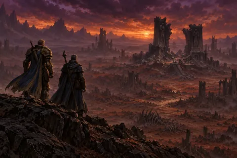 Chapter 8: What Lothar Left, What the Portal Left — This is an AI-generated illustration reconstructed based on public materials. It is not an official image.
