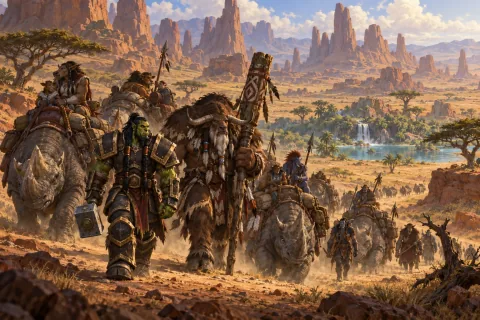Chapter 3 · The Long March Protecting the Kodo — This is an AI-generated illustration reconstructed based on public materials. It is not an official image.