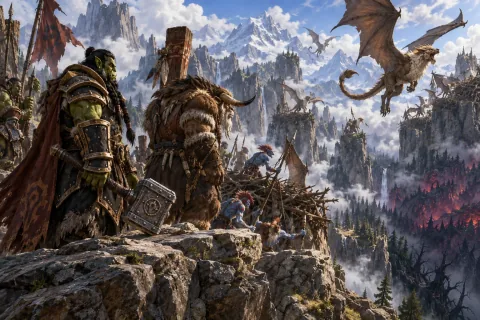 Chapter 8 · The Wings of Stonetalon and the Promise — This is an AI-generated illustration reconstructed based on public materials. It is not an official image.