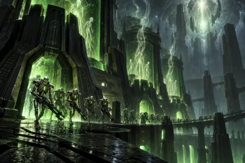 Chapter 3: A Civilization Passing Through the Furnace — This is an AI-generated illustration reconstructed based on public materials. It is not an official image.