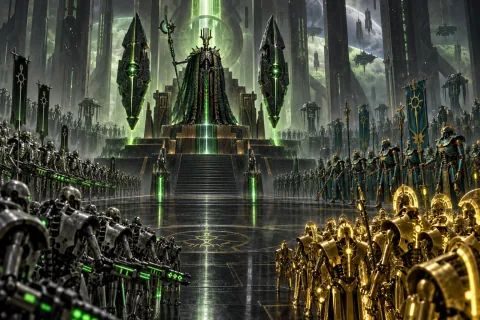Chapter 5 · The Returned Monarch, The Changed Dynasty — This is an AI-generated illustration reconstructed based on public materials. It is not an official image.