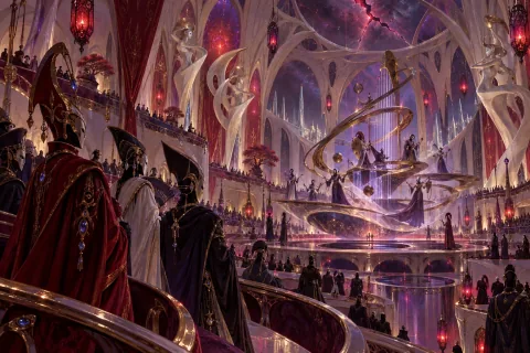 Chapter 2 · The Path Where Senses Swallow an Empire — This is an AI-generated illustration reconstructed based on public materials. It is not an official image.
